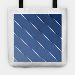 Copy of Ocean blue strips Tote