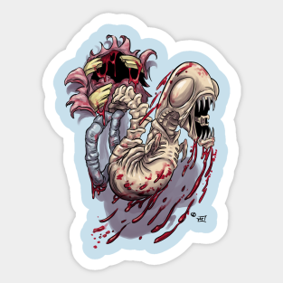 Chestburster Stickers Teepublic