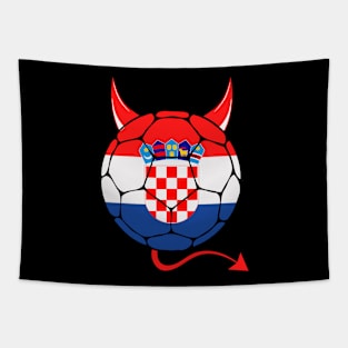 Croatia Halloween Tapestry