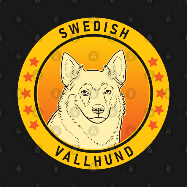 Swedish Vallhund Dog Portrait by millersye