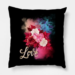 Love covers All Ruby and Roses Pillow