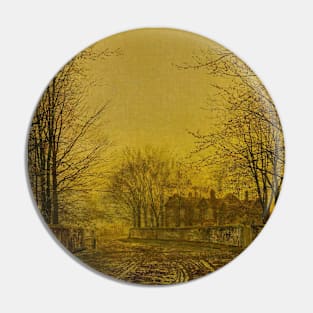 The Queen's Highway by John Atkinson Grimshaw Pin