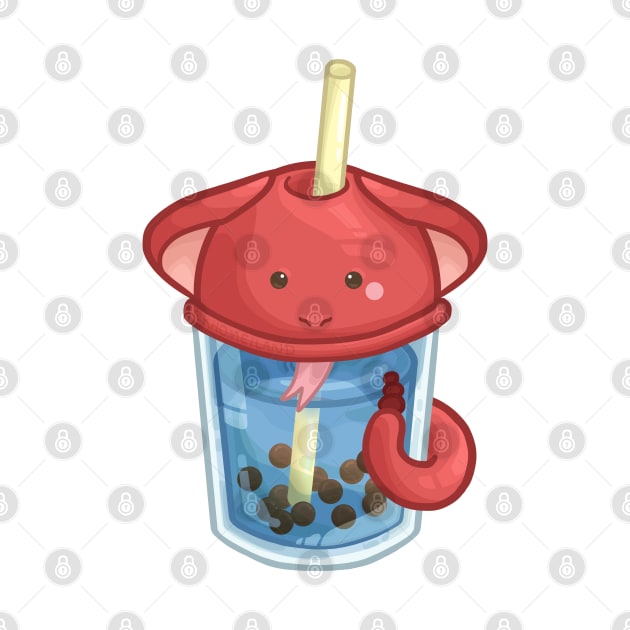 Snake Bubble Tea by Khotekmei