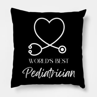 worlds best pediatrician Pillow
