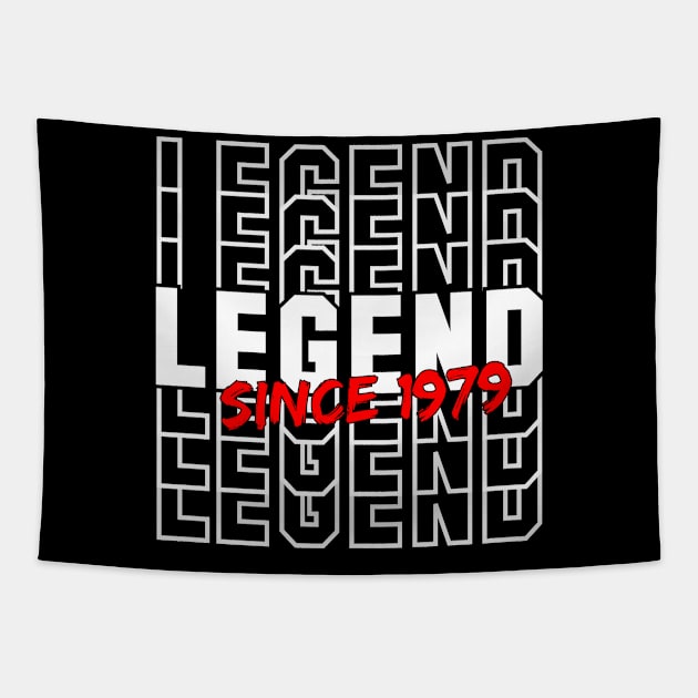 Legend Since 1979 Tapestry by Geoji 