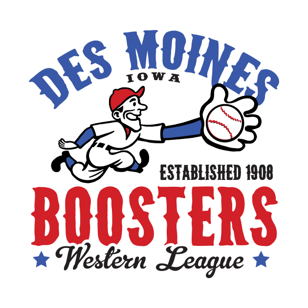 Des Moines Boosters by MindsparkCreative