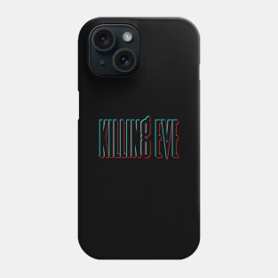 Killing Eve Retro Blur Logo Phone Case