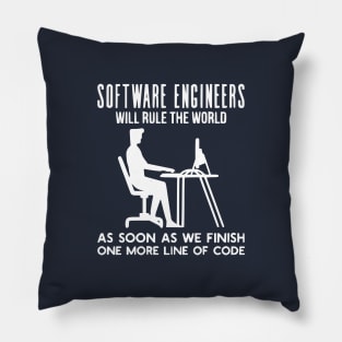 Programmer Funny Gift Idea Pillow