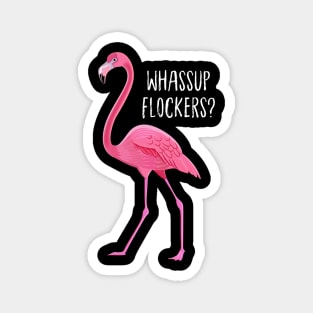 Tropical Elegance Stylish Flamingo Tee for Beach and Vacation Lovers Magnet