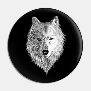 Wolf Spirit Pin