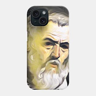 Anaximander yellow Portrait | Anaximander Artwork 7 Phone Case