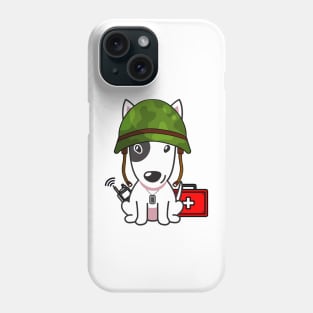 Medic Bull Terrier Phone Case