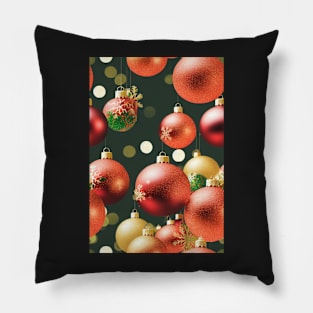 Christmas Seamless Pattern, Christmas Decorations #20 Pillow