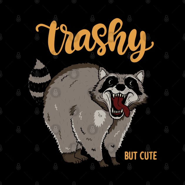 Raccoon - Trashy but cute by valentinahramov