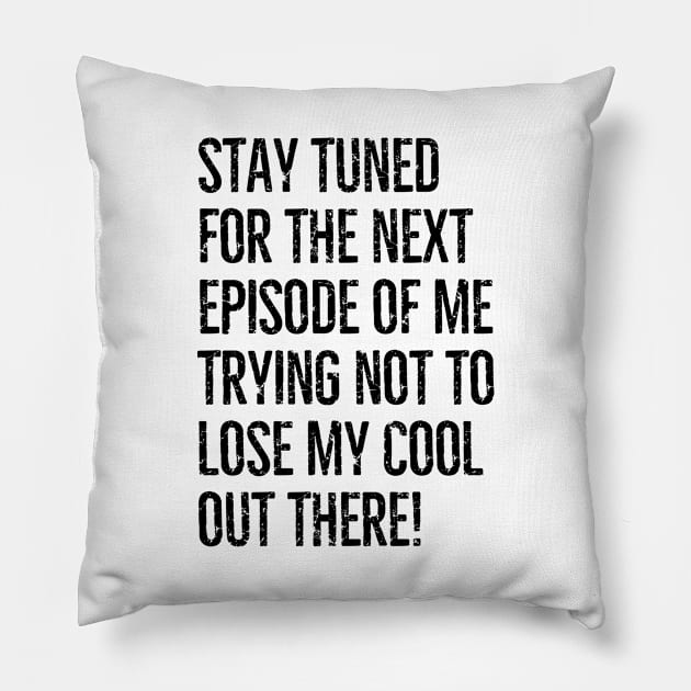 Stay tuned! Pillow by mksjr