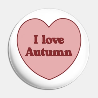 I love autumn heart aesthetic dollette coquette pink red Pin