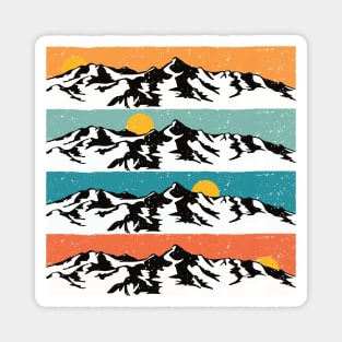 Rocky Mountain Sky Progression Magnet