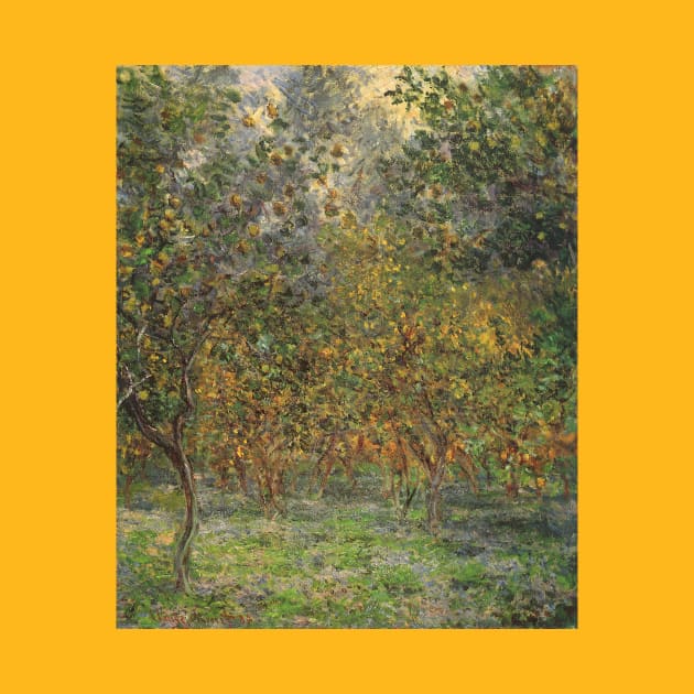 Lemon Grove in Bordighera by Claude Monet by MasterpieceCafe