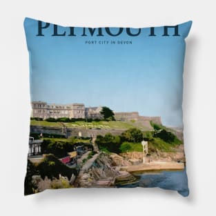 Visit Plymouth Pillow
