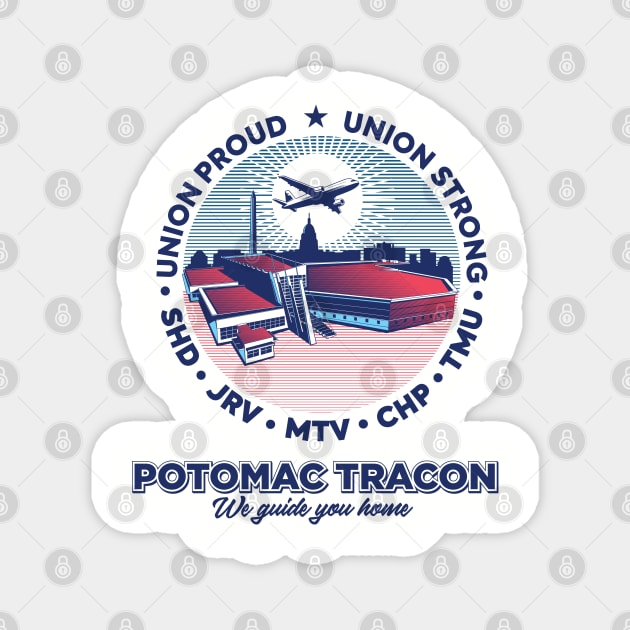 POTOMAC TRACON NATCA Magnet by Gym & Juice Designs