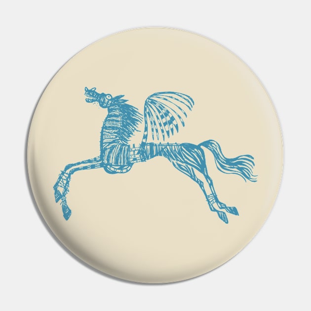 Mechanical pegasus Pin by duxpavlic