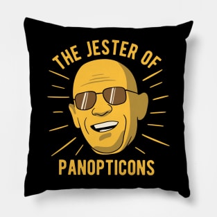 Michel Foucault Philosophy - The Jester Of Panopticons Pillow