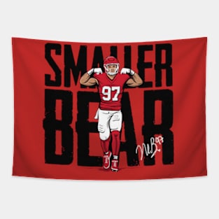 Nick Bosa Smaller Bear Tapestry