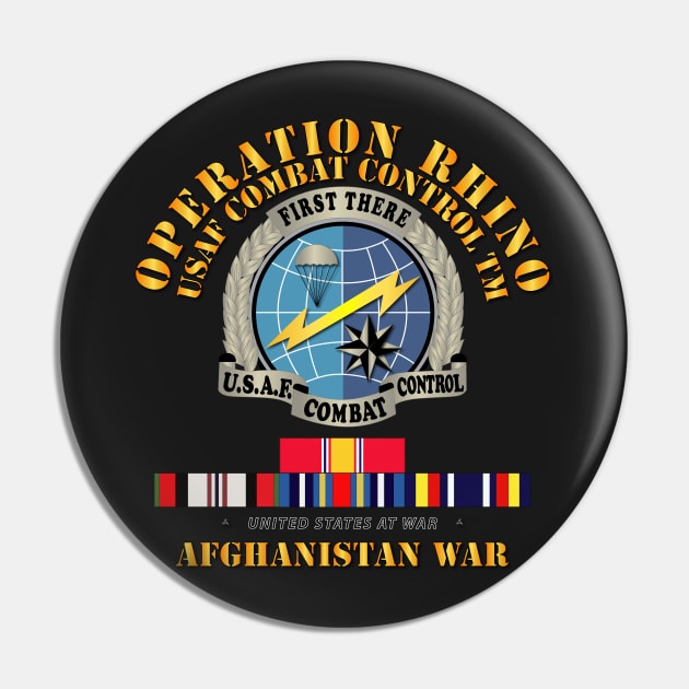 Operation Rhino - Afghanistan - USAF Combat Control w SVC Pin by twix123844