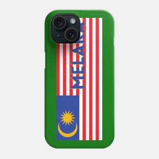 Melaka City in Malaysian Flag Phone Case