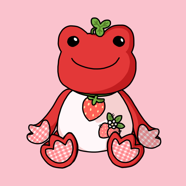 Strawberry Frog by Krum Gallery