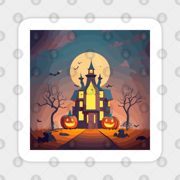 Halloween Design Magnet by Seven Seven t