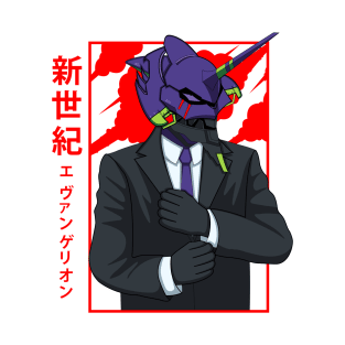 Evangelion With Black Suit T-Shirt