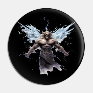 Greek God Zeus Pin