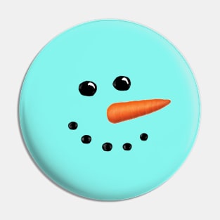 Snowman Pin