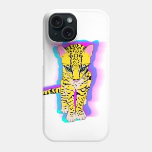 Beautiful Leopard cub Phone Case