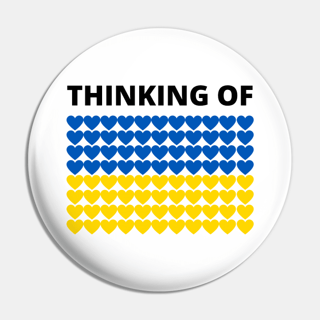 Thinking of Ukraine Pin by MindBoggling