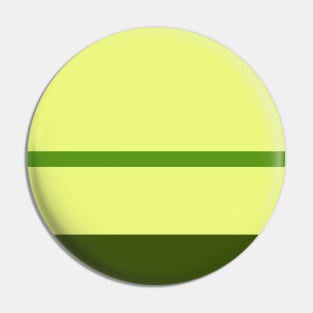 An unparagoned hybrid of Sap Green, Sunny, Icky Green and Army Green stripes. Pin