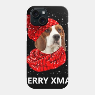 Beagle Merry Xmas Phone Case