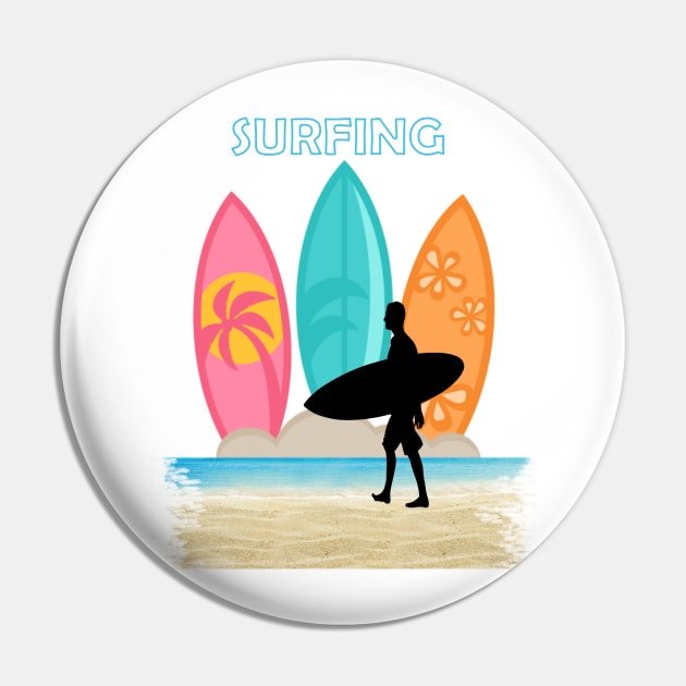 SUMMER Pin by ART&LINES