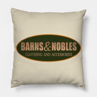 Barns And Nobles Sign Pillow