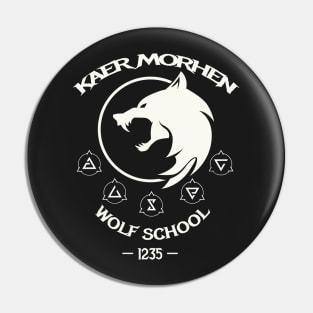 KAER MORHEN WOLF SCHOOL Pin