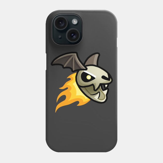 DeathBat Powerup Phone Case by Vector Unit