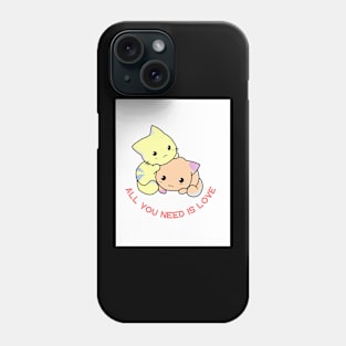 Valentines day: all we need is love Phone Case