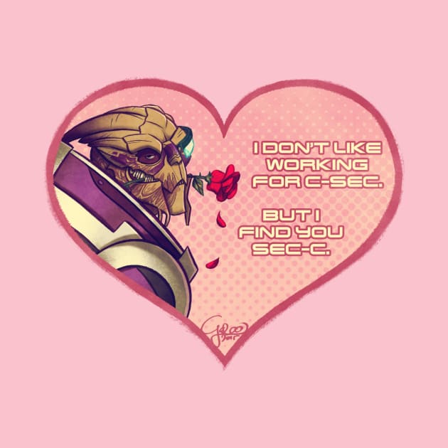 Garrus Romance by GalooGameLady