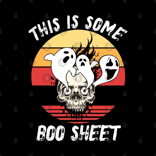 This Is Some Boo Sheet, Funny Halloween Party,Happy Halloween Day,Funny Spooky Vibes, Funny Pumpkin Gift by Customo