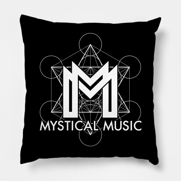 Mystical Music Pillow by FAKE NEWZ DESIGNS