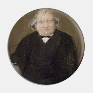 Portrait of Ernest Renan, Philosopher by Jean Beraud Pin