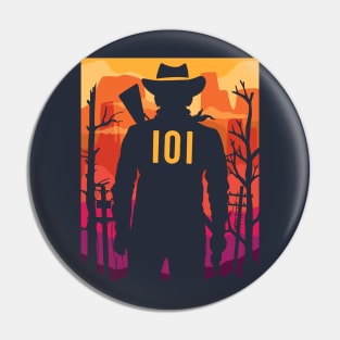 The Western Wanderer Pin