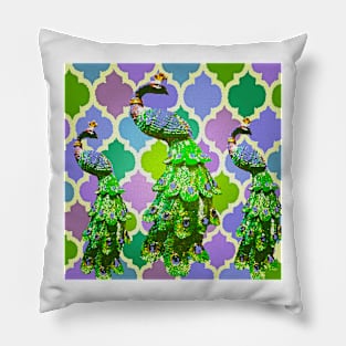 Peacock Pillow