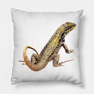 Leaping Lizard Pillow